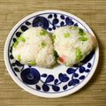 puniＫ's cooksnap of when they made ヘルシー～じゃこと大根葉のおにぎり.