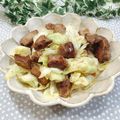 Satoco❋'s cooksnap of when they made ○びっくり亭風焼き肉 10分.