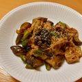 もんしゅしゅ's cooksnap of when they made 豚肉入り♪茄子とピーマンのゴマ味噌炒め.