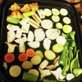 みぎっここうじ's cooksnap of when they made ホットプレート☆焼くだけで旨い野菜裏ワザ.