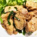 momナナ's cooksnap of when they made ピリ辛鶏炒め.