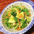 ちゃちゃまる26's cooksnap of when they made 人参嫌い集まれ！水菜と人参のたまごサラダ.