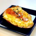 かっちゃん杉's cooksnap of when they made ガーリックマヨネーズの卵トースト.