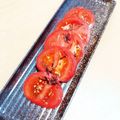 ★ぴよぴよ501★'s cooksnap of when they made 冷やしトマトごま油風.