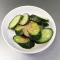あたりめっこ's cooksnap of when they made きゅうりの漬物ごまゴマ和え.