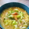 kinniko's cooksnap of when they made 野菜たっぷり味噌ラーメン（アレンジ）.