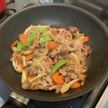 ちーママhw1's cooksnap of when they made 豚肉オイマヨ炒め☆～絹さや ・ 人参と～.