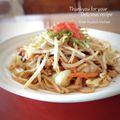 inyako's cooksnap of when they made もやしのっけ焼きそば（作り置き編).