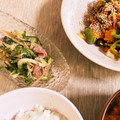 mack♪♪♪'s cooksnap of when they made 生ハムと薬味和えて簡単おつまみんんんん！.