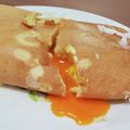 毎日しょっぱい亭's cooksnap of when they made ☆＊*ハムエッグinホットケーキ*＊☆.