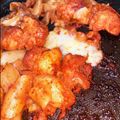 crystaI's cooksnap of when they made 韓国人主婦に教わった簡単チーズダッカルビ.