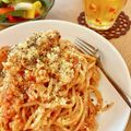 ＠ERiNA's cooksnap of when they made 絶品☆タラのトマトソースパスタ.