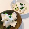 コエマクぶーちゃん's cooksnap of when they made 大根の浅漬け　しょっぱくない.