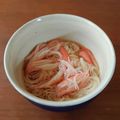 チコリママ's cooksnap of when they made カニカマで☆夏のぶっかけそうめん♪.