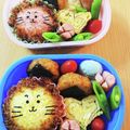 saki175's cooksnap of when they made 簡単なライオンさん弁当：キャラ弁.