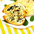 ふうはっちゃん's cooksnap of when they made 簡単　ごまトースト！.