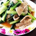 かわゆう1211's cooksnap of when they made 小松菜と豚バラの炒め物.