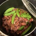 ムニェキータ's cooksnap of when they made ホタルイカとスナップエンドウのアヒージョ.