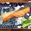 なお321's cooksnap of when they made 柚子香る　鮭の西京焼き.