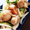 かわゆう1211's cooksnap of when they made ホタテとキュウリの中華風和え物.