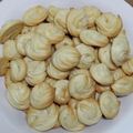sekichin's cooksnap of when they made 卵白1個とサラダ油で簡単絞り出しクッキー.