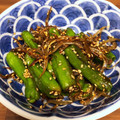 Rits1013's cooksnap of when they made しし唐と小女子の炒め物.
