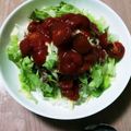 じゃばうぉきー's cooksnap of when they made 沖縄のソウルフード♬キンタコ風タコライス.
