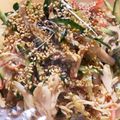 ぴこ団長's cooksnap of when they made ささみ、胡瓜、カニカマの酢の物.