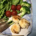 明日の風☆'s cooksnap of when they made 簡単ベビーホタテのはんぺん揚げ.