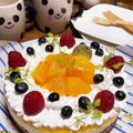 ここる556's cooksnap of when they made ショコラ・オランジュ♪ムースケーキ♪.