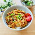 runa10's cooksnap of when they made ひき肉とキムチの簡単☆どんぶり.