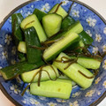 y_u♡'s cooksnap of when they made きゅうりの漬物.
