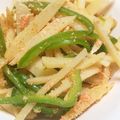hanana1804's cooksnap of when they made じゃがいもとピーマンの明太子炒め.