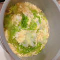 ☀️くんのママ's cooksnap of when they made レタスと卵の中華スープ.