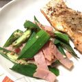 ありさ（＾ｕ＾）'s cooksnap of when they made おくらとベーコンのカレー炒め.