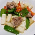 クックY08S17☆'s cooksnap of when they made 鶏肉と長芋とピーマンのあっさり炒め.