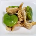 のんよんふぁ's cooksnap of when they made そら豆とささみのからし酢みそがけ.