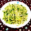 ふうはっちゃん's cooksnap of when they made レンジで一品♡もやしときゅうりのナムル.