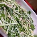 no1642's cooksnap of when they made 水菜とツナのマヨサラダ.