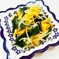 あっこ姉's cooksnap of when they made もやしと卵の中華炒め with わかめ.
