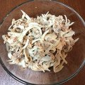 ゆりっぺ（╹◡╹）'s cooksnap of when they made うま！新たまねぎとさばの味噌煮缶サラダ♡.