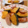 nakamucchi's cooksnap of when they made 簡単☆かぼちゃとウインナー炒め.