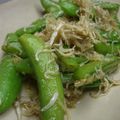  さくらのキッチン's cooksnap of when they made さやえんどうとちりめんじゃこの炊いたん.