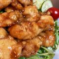 Halcandy51's cooksnap of when they made お弁当にも！鶏胸肉の甘酢照り焼き.