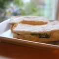 みるく茶's cooksnap of when they made 朝食☆ほうれん草卵サラダサンドイッチ.