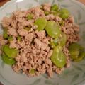 sonohata's cooksnap of when they made ✿そら豆の肉味噌炒め✿.
