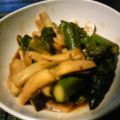 豆柴犬's cooksnap of when they made アスパラ&エリンギのオイスター炒め.