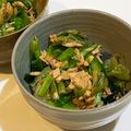 ajyuly's cooksnap of when they made 小松菜とツナのごま油和え.