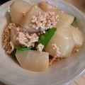 sonohata's cooksnap of when they made カブのひき肉あんかけ.