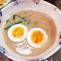 よーこ☆ガッキー's cooksnap of when they made 簡単煮卵☆ゆで玉子をめんつゆに入れるだけ.